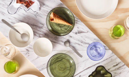 Nieuwe kleuren in collectie Iittala verwijzen naar bos en water