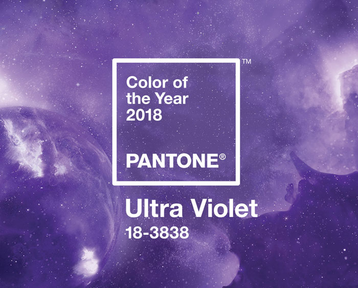 Ultra Violet is kleur van 2018