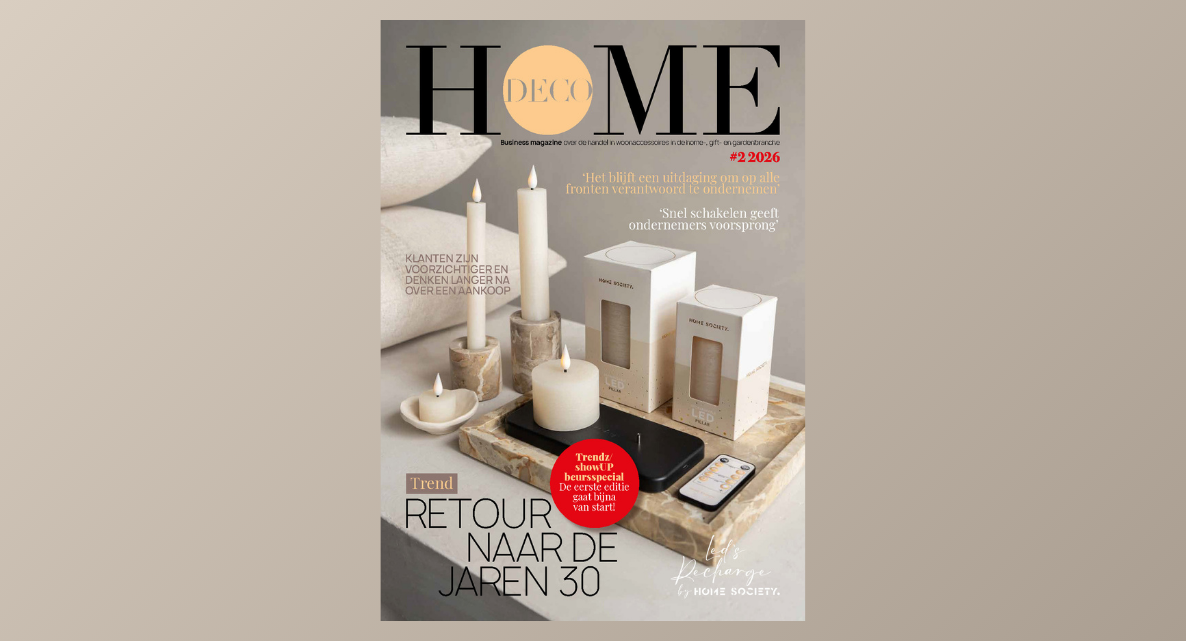 Nieuwe editie vakblad Home Deco Business Magazine is verschenen
